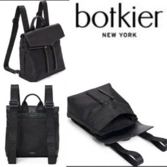 BOTKIER NEW YORK BLACK MINI BACKPACK - Picture 5 of 8